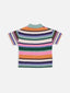 dziecięca koszulka polo w paski bawełna organiczna kolorowy children's polo shirt organic cotton baumwolletop kinder poloshirt bio-baumwolle