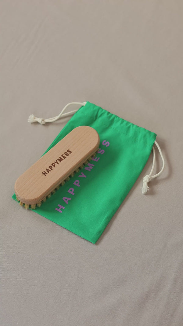 szczotka do wełny wool brush worek bawełniany cotton bag for brush