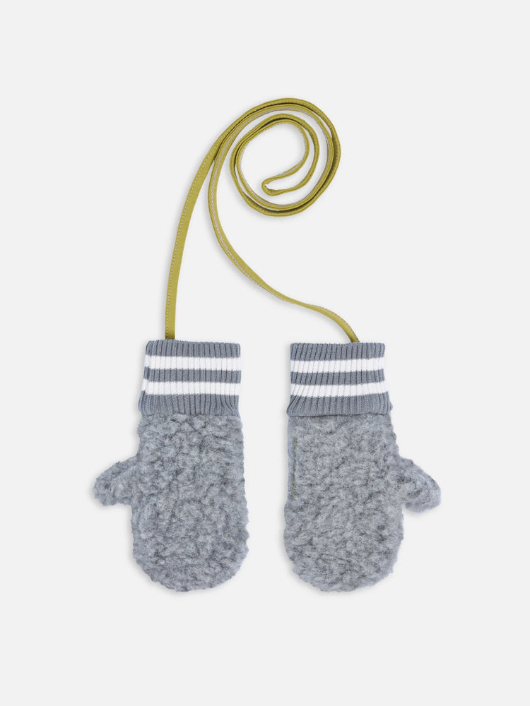 rękawiczki merino - stone grey