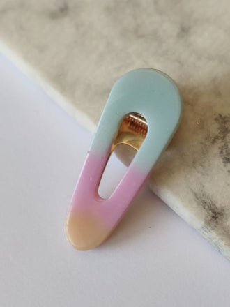 spinka do włosów geo pastel hair clip