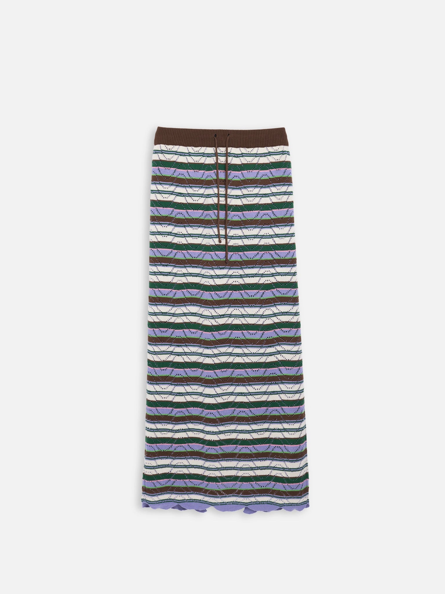 letni zestaw w paski top i midi spódnica bawełna organiczna organic cotton set skirt bio-baumwolle 
