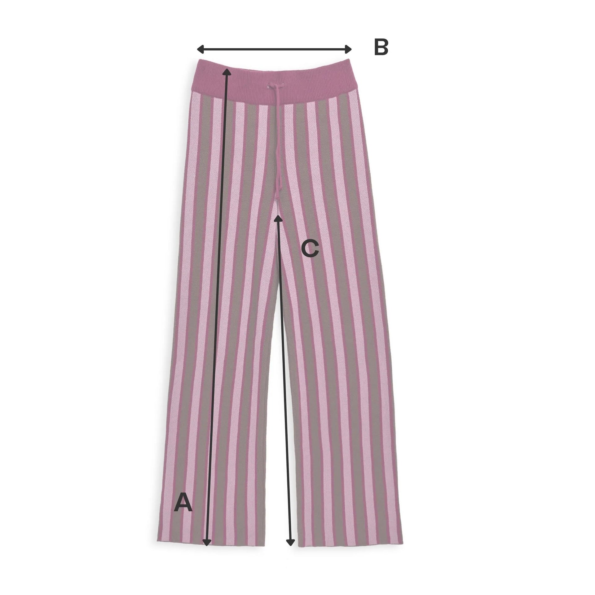 SPODNIE DAMSKIE BERRY STRIPES