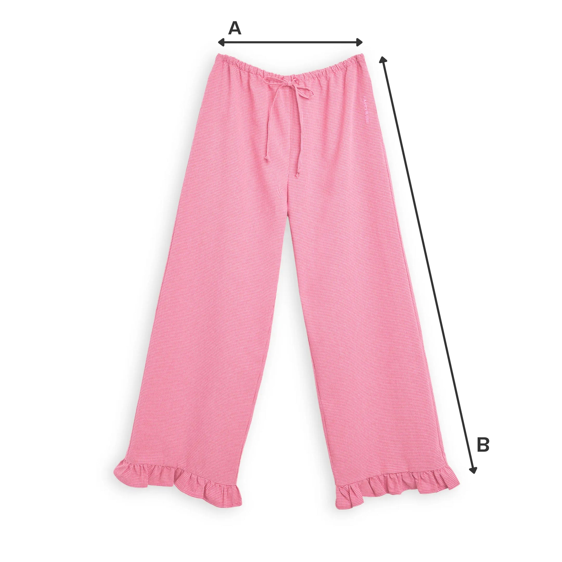 DAMSKIE SPODNIE Z FALBANKĄ