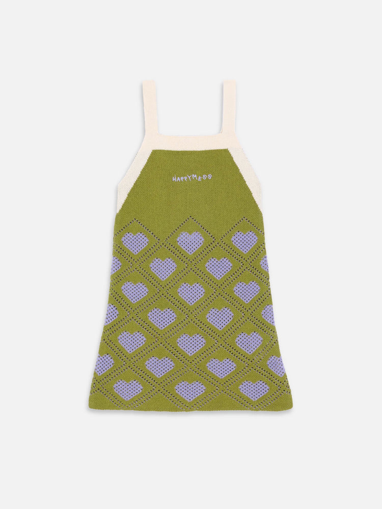 dziecięca sukienka letnia zielona bawełniana bawełna organiczna children's cotton dress lemongrass kleid kinderkleid orange baumwollkleid przód