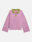 bawełniany sweter damski blush hearts  organic cotton women's sweater 