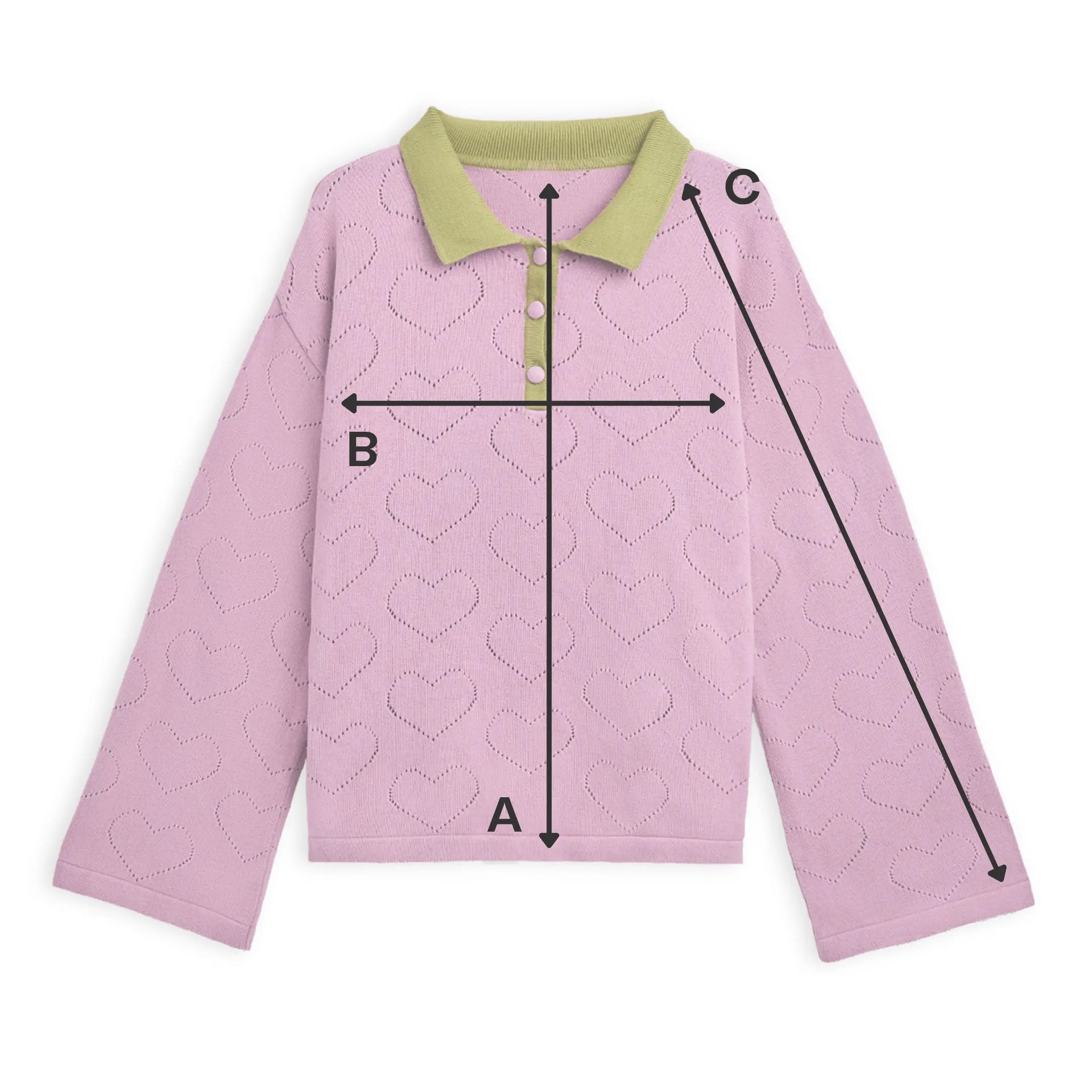 BAUMWOLLPULLOVER - HEARTS