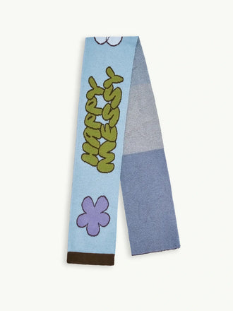 cotton scarf - fun icons