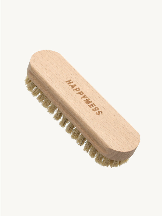 szczotka do pielęgnacji wełny z naturalnego włosia wool care brush drewno