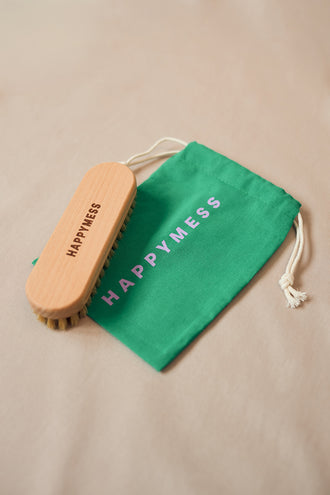 szczotka do pielęgnacji wełny z bawełnianym workiem do przechowywania wool brushwith cotton bag 