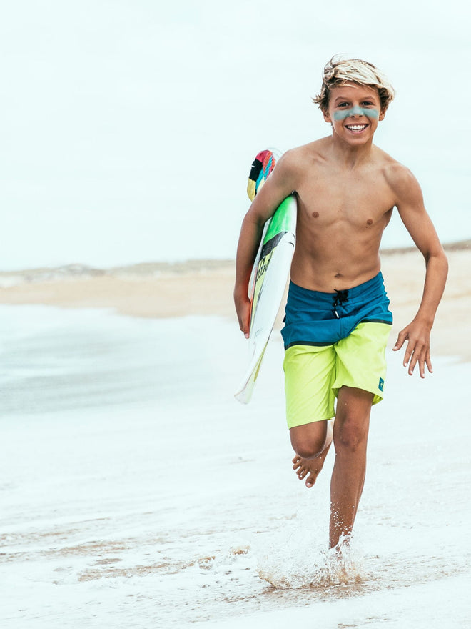 sztyft przeciwsłoneczny spf 50 sunscreen stick turquoise turkusowy dziecko wakacje