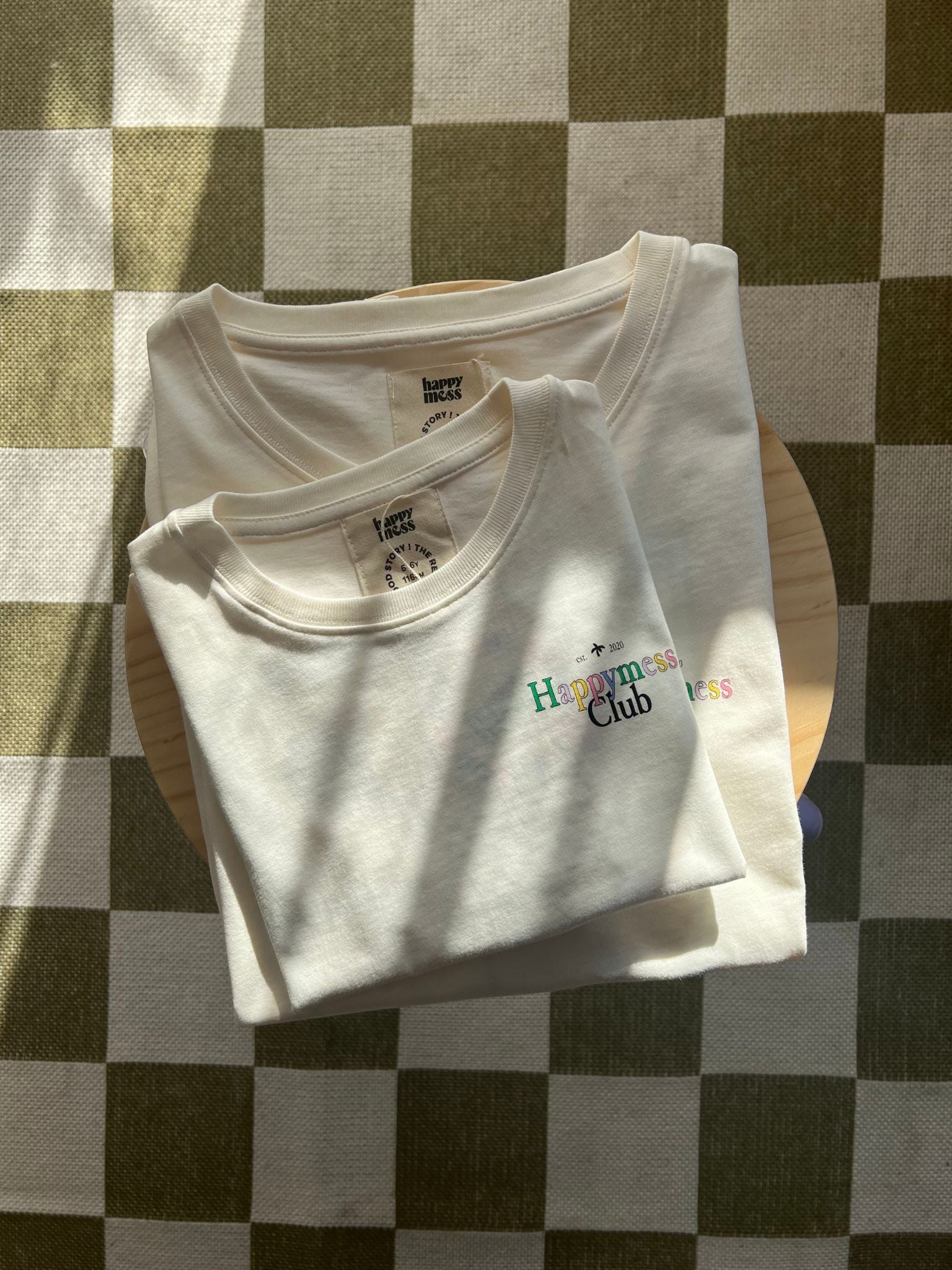  t-shirt dziecięcy happymess club bawełna organiczna organic cotton matchy rodzic dziecko 