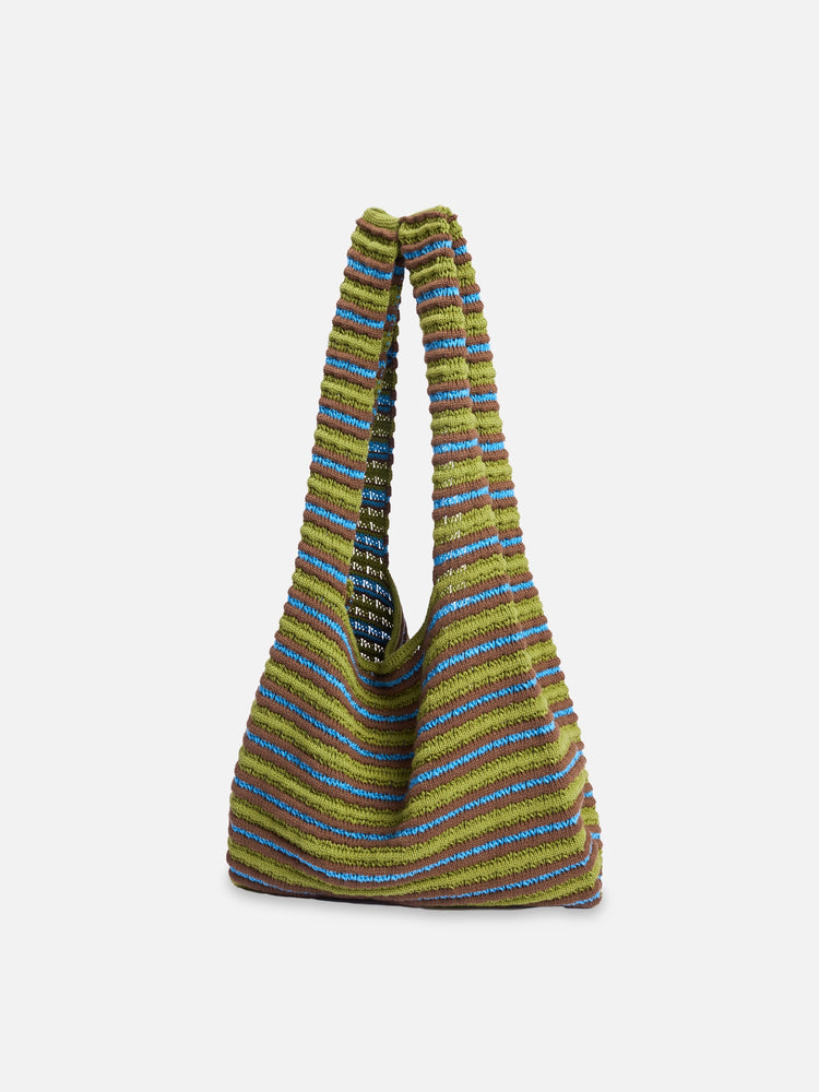 torebka dzianinowa crochet bawełna organiczna organic cotton bag tasche