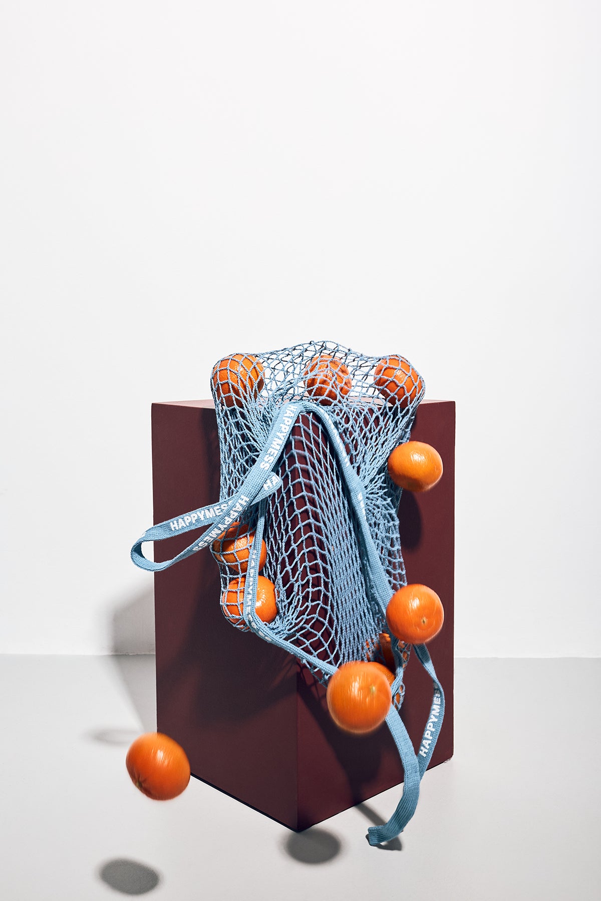 torba bawełniana siatkowa ice blue owoce