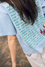 t-shirt damski z nadrukiem bawełna organiczna organic cotton women's damen bio-baumwolle