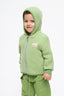 [pl][Model ma 4 lata i nosi rozmiar 3-4 lata] [en][The model is 4 years old and wears a size 3–4 years] [de][Das Model ist 4 Jahre alt und trägt die Größe 3–4 Jahre] dziecięca wełniana kurtka merino zielona całoroczna z kapturem
wool jacket green pea jacke
