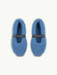 wełniane kapcie damskie merino z gumką woolen slippers niebieskie ice blue góra